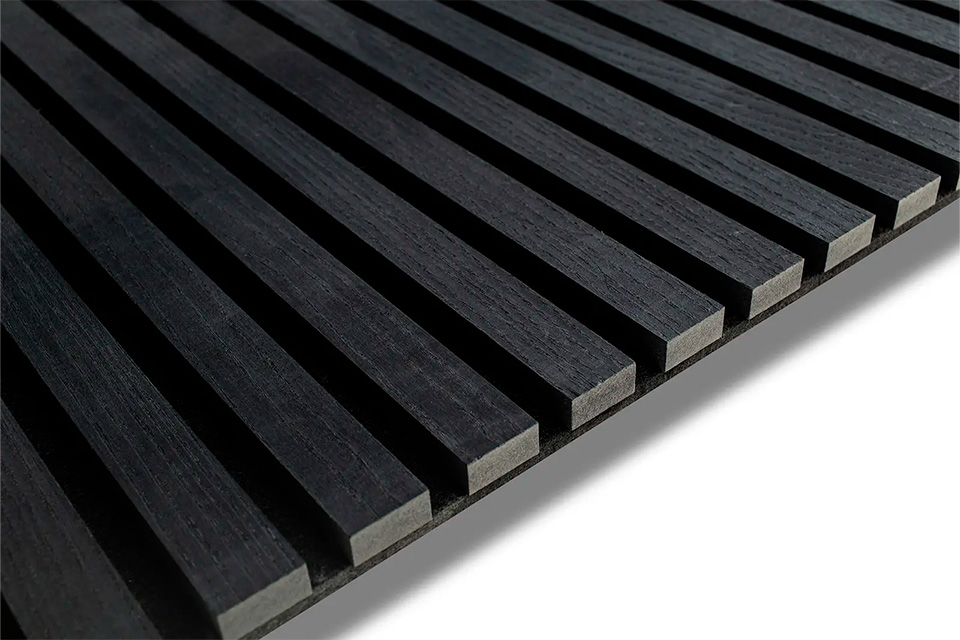 Linea Ash Black felt træpaneler