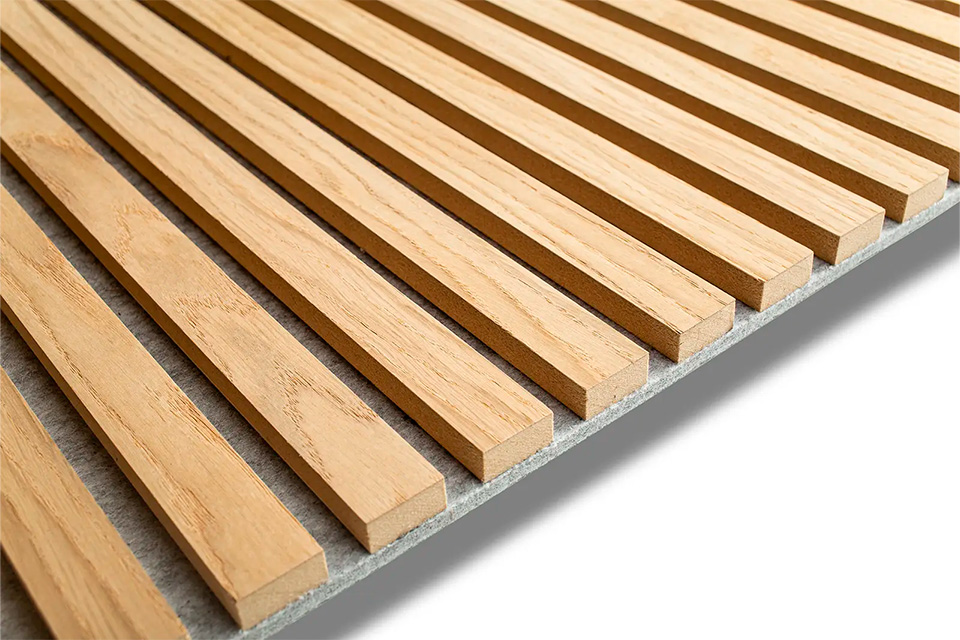 Linea Oak grey felt træpaneler