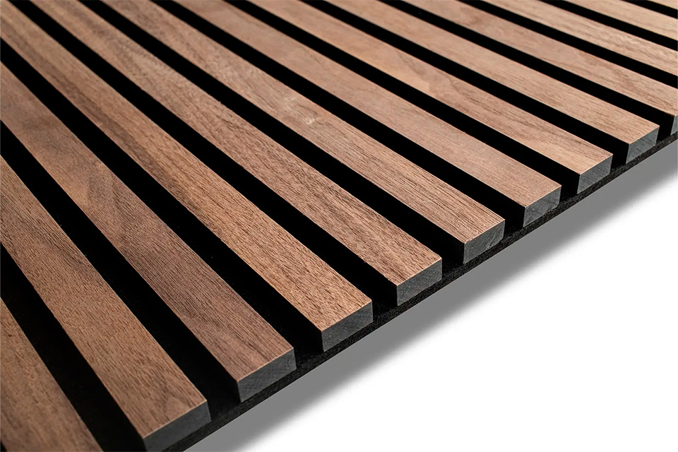 Linea Walnut træpaneler